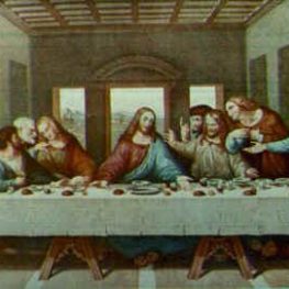 A Última Ceia, uma pintura que gera polêmicas até hoje. 1495 – 1498. | Imagem: Reprodução