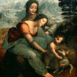 A Virgem e o Menino com Santa Ana, 1508. | Imagem: Reprodução