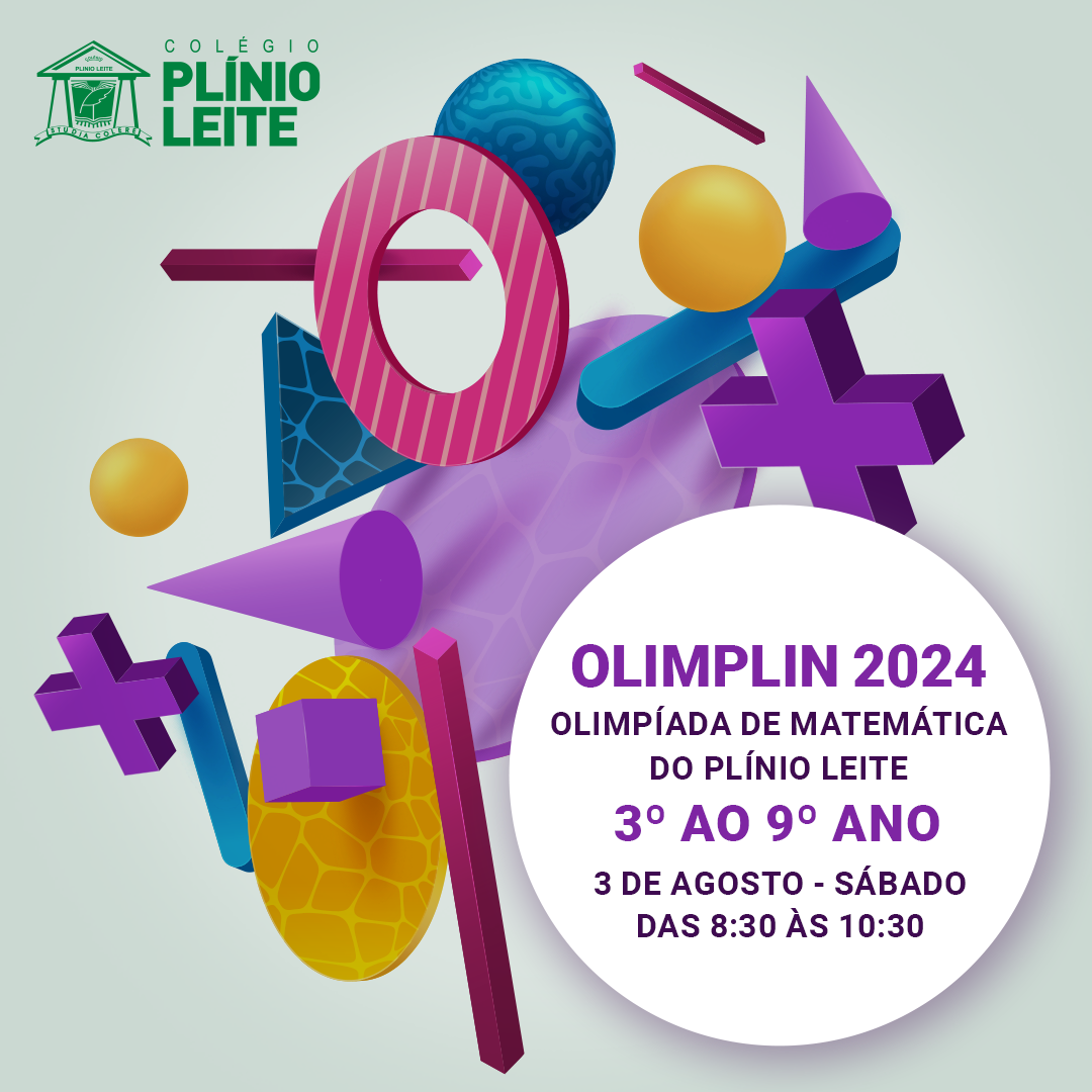 Olimplin 2024 – Olimpíadas de Matemática do Plínio Leite